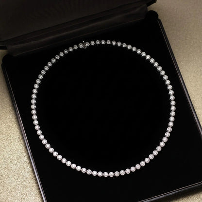 Tiffany, Platinum Diamond Necklace