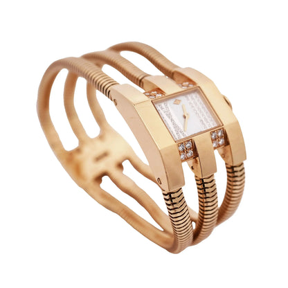 Van Cleef & Arpels, 18K Gold Diamond Watch