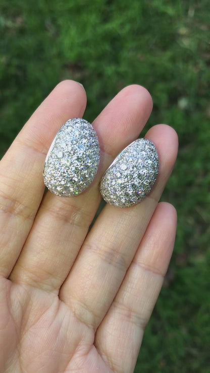 Platinum Diamond Earrings