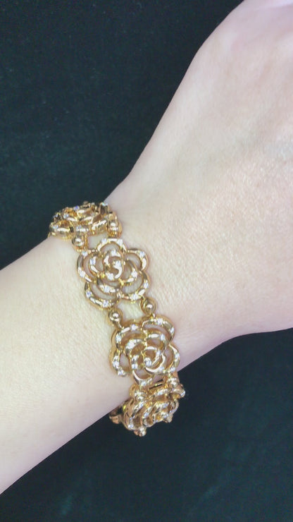 Van Cleef & Arpels, 18K Gold Diamond Bracelet