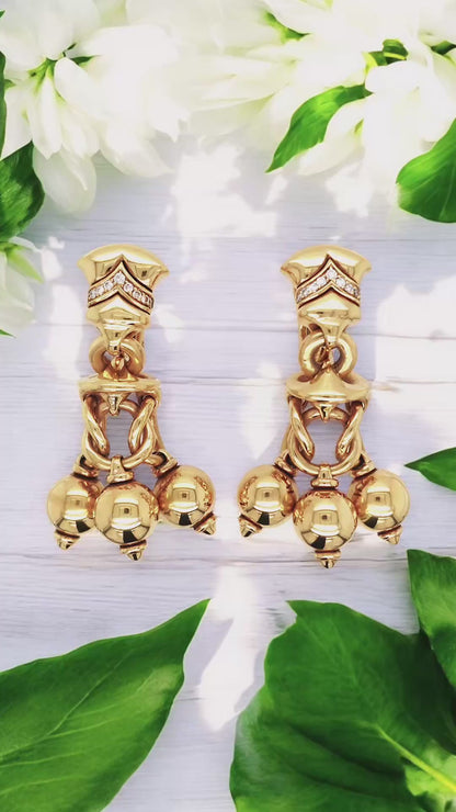 Bvlgari, 18K Gold Earrings