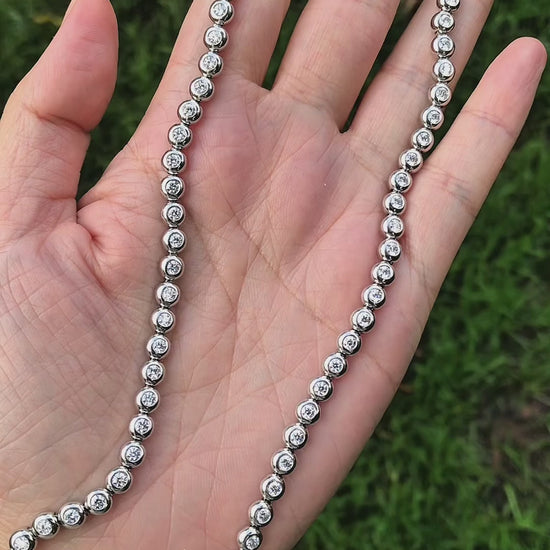 Tiffany, Platinum Diamond Necklace