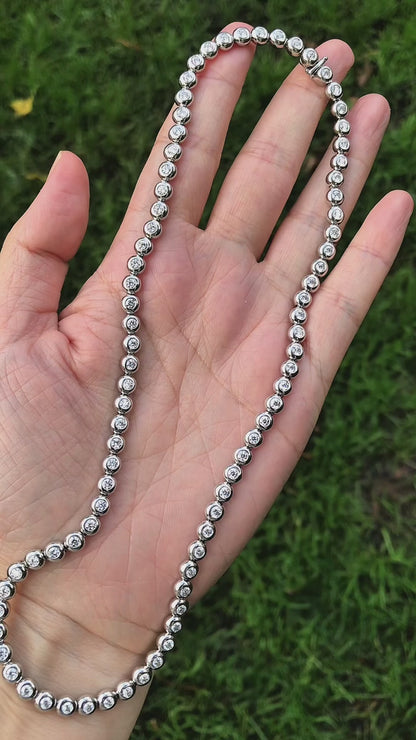 Tiffany, Platinum Diamond Necklace