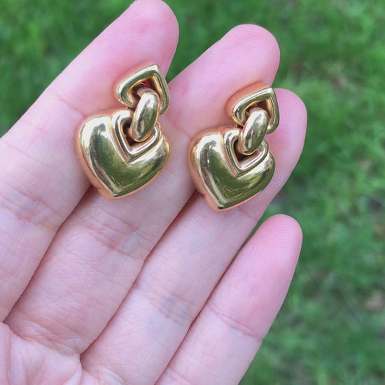 Bvlgari, 18K Gold Earrings