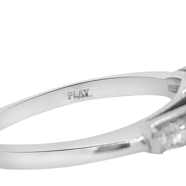 Platinum Tanzanite Diamond Ring - Lueur Jewelry