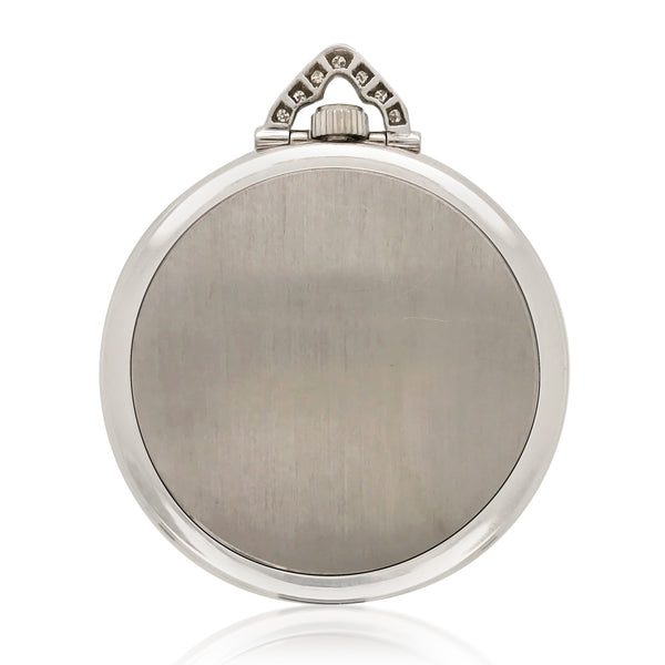Paul Ditisheim, Platinum Diamond Pocket Watch - Lueur Jewelry