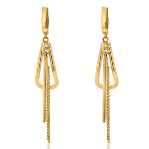 18K Gold Earrings - Lueur Jewelry