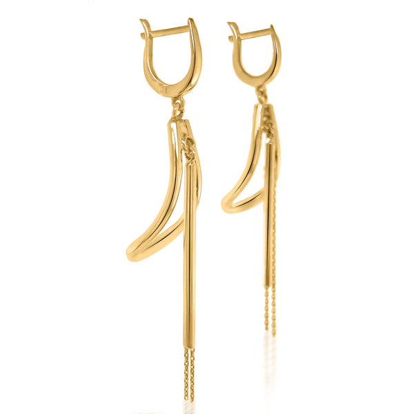 18K Gold Earrings - Lueur Jewelry