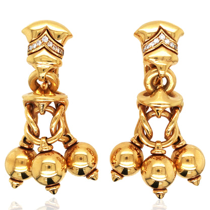 Bvlgari, 18K Gold Earrings